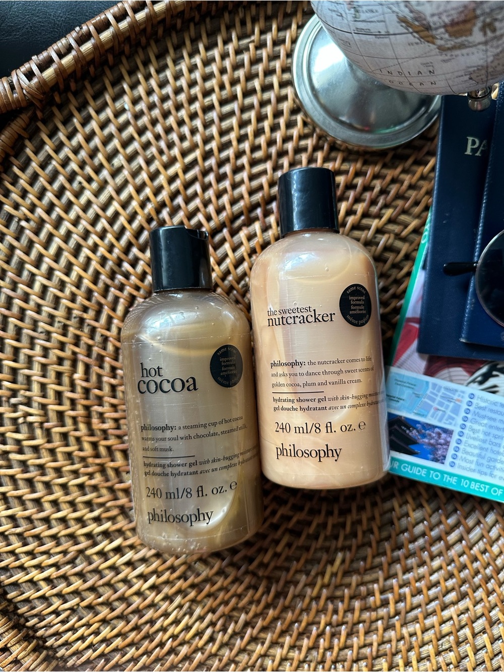 Philosophy Hot Cocoa & The Sweetest Nutcracker Shower Gel Duo Sealed New